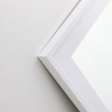 White Framed Full-Length Floor Standing Mirror | 35 x 140cm