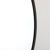Arch Aluminium Framed Wall Mirror | Black Finish, 60 x 120 cm