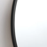Arch Aluminium Framed Wall Mirror | Black Finish, 60 x 120 cm