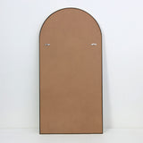 Arch Aluminium Framed Wall Mirror | Black Finish, 60 x 120 cm
