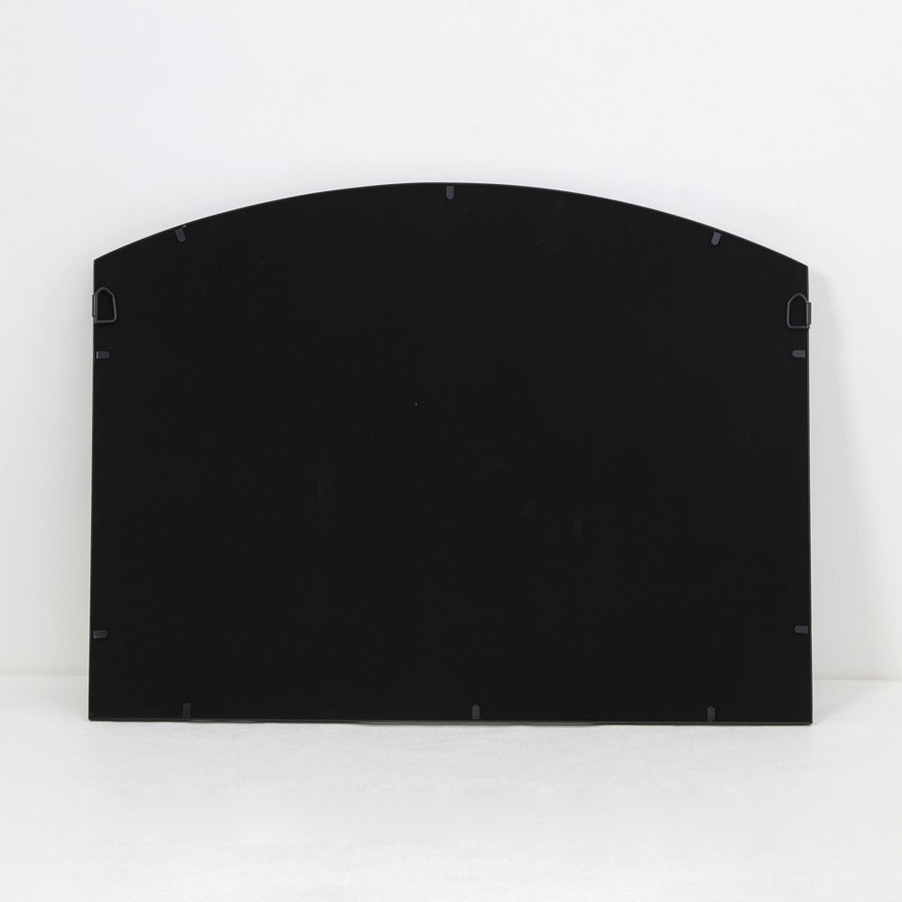 Arch Aluminium Framed Mirror | Black Frame, 60 x 80cm, Arched Top