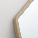 Alumin Full Length Framed Mirror | Brass Finish, 60 x 160 cm