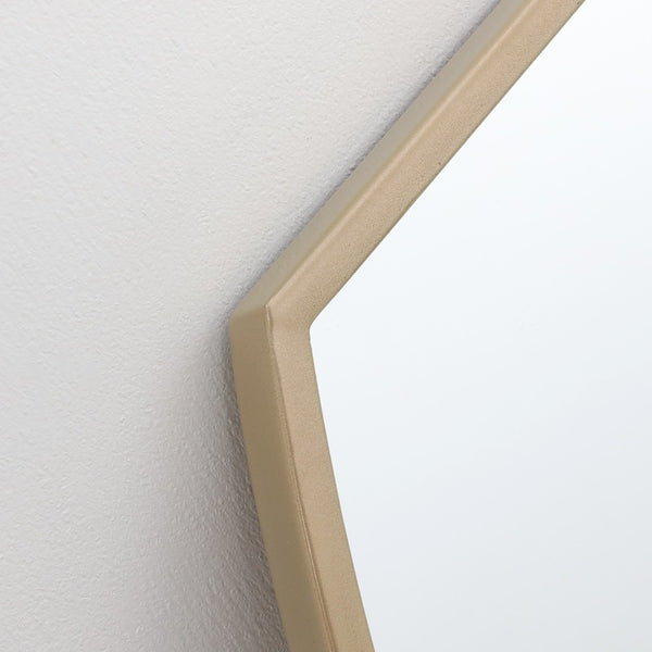 Alumin Full Length Framed Mirror | Brass Finish, 60 x 160 cm