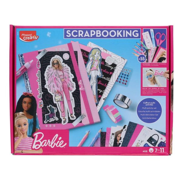Barbie Themed Creative Scrapbooking Kit for Kids