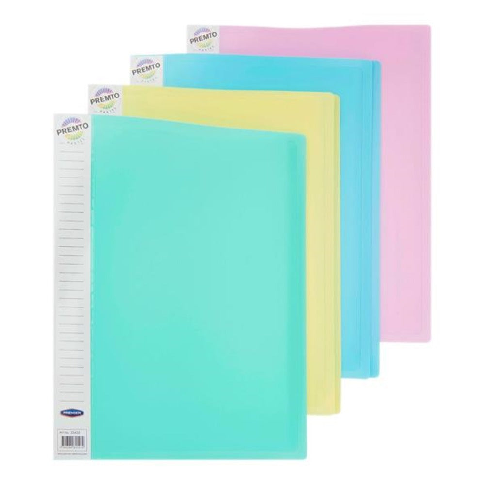 Premto Pastel A4 40-Pocket Display Book
