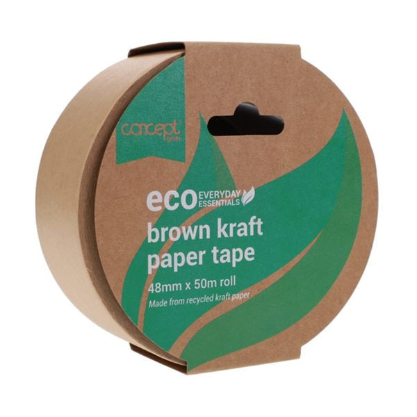 Concept Eco-Friendly Brown Kraft Paper Tape