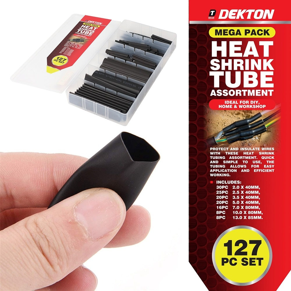 Dekton Heat Shrink Tube Set - 127 Piece
