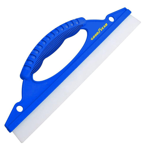 Goodyear Silicone Window Squeegee | Vibrant Blue Ergonomic Grip