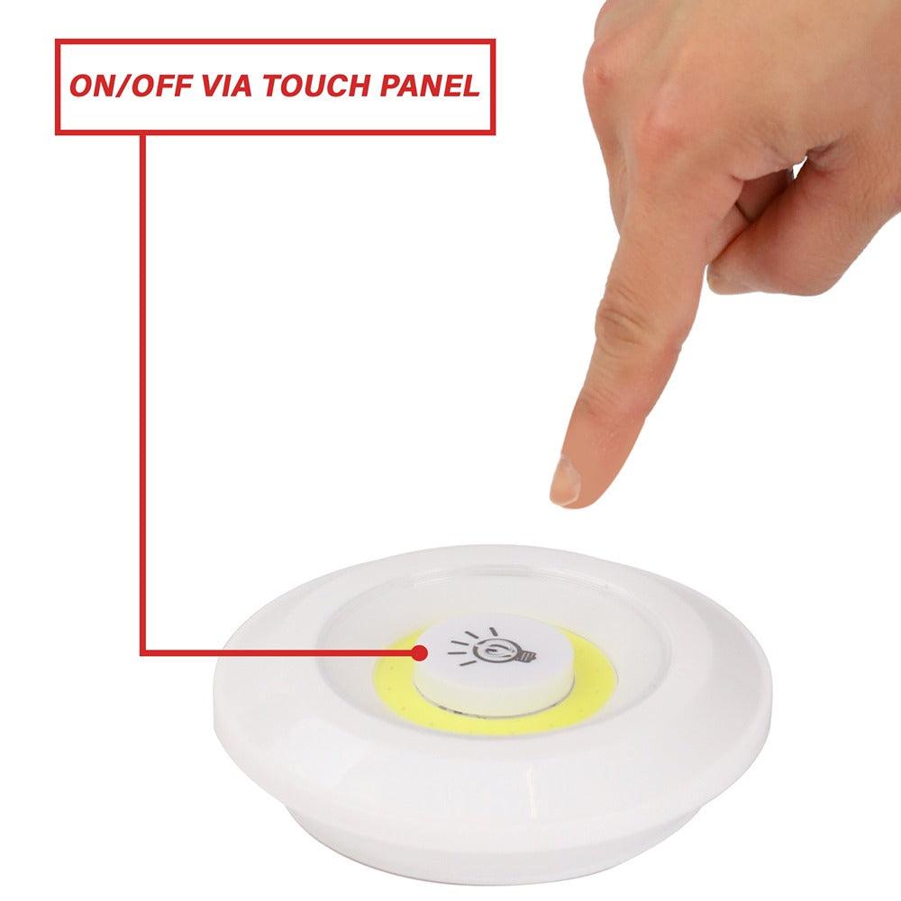 dekton led light with remote  3 piece set