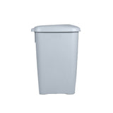 Addis Light Grey Eco Hands-Free Pedal Waste Bin | 40L, Swing Lid