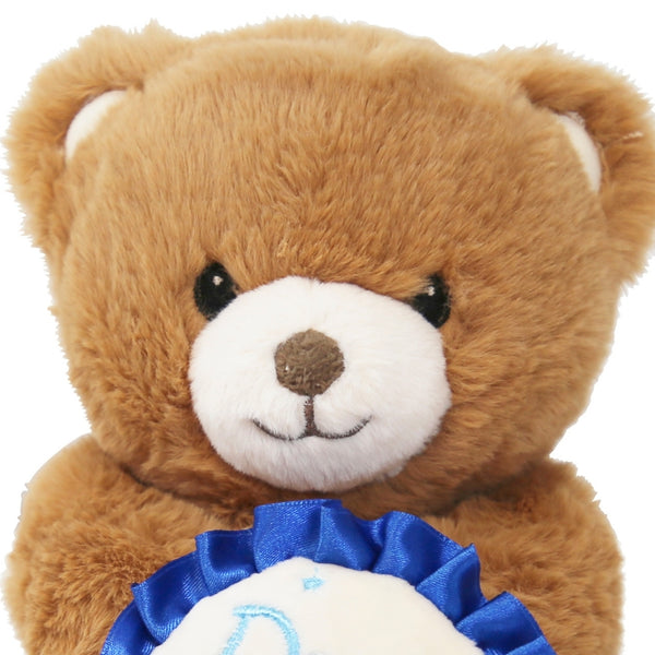 Fathers Day Plush Teddy Bear | Best Dad Embroidered | 20cm