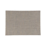 Secret de Gourmet Black and Beige Rectangular Woven Placemat | 50 x 35cm
