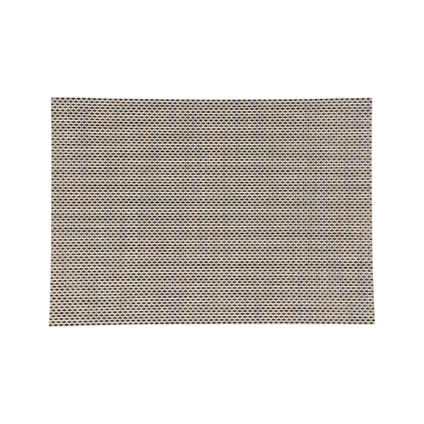 Secret de Gourmet Black and Beige Rectangular Woven Placemat | 50 x 35cm