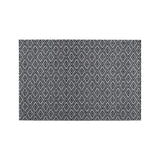 Atmosphera Black Geo Diamond Placemat | Black and White, 45 x 30cm