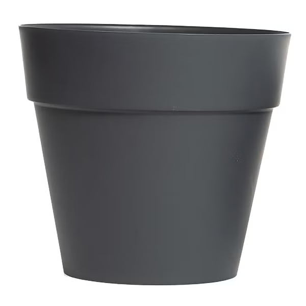 Strata Soho Round Planter 26cm | Grey