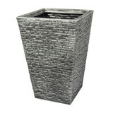 StrataSlate Planter Tall | 30cm x 30cm x 45cm