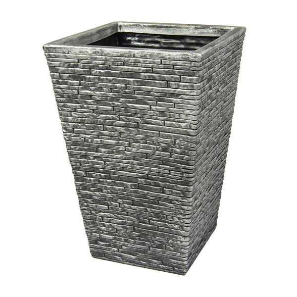 StrataSlate Planter Tall | 30cm x 30cm x 45cm