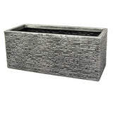 Strata Slate Trough Planter | 60 x 25 x 25cm
