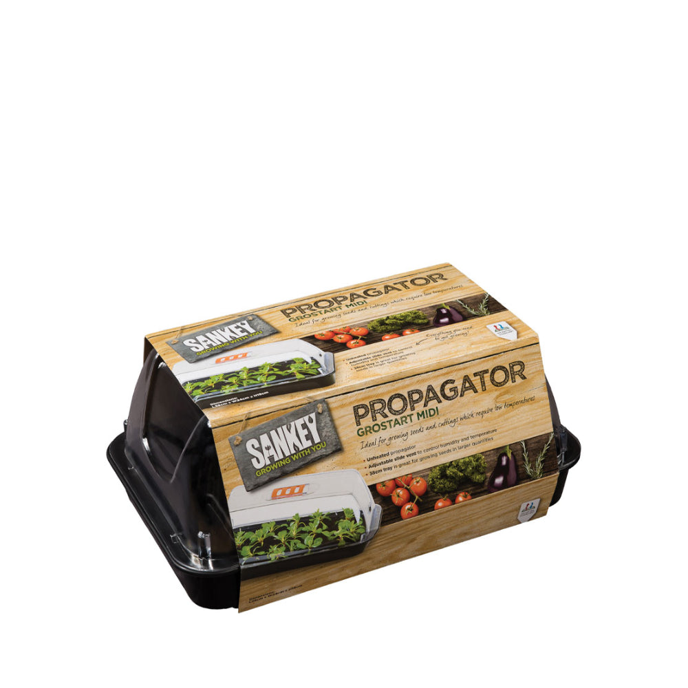 Sankey Grostart Midi Unheated Seed Propagator | 38cm, Adjustable Vent