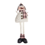 Christmas Collapsible Snowman with Winter Hat Figurine | Assorted Designs