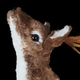 Christmas Comet Plush Standing Reindeer Figure | 69 x 22 x 77cm