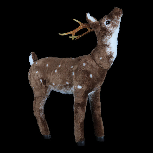 Christmas Comet Plush Standing Reindeer Figure | 69 x 22 x 77cm