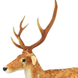Christmas Dasher Standing Plush Reindeer | 155 x 36 x 195cm, Assorted Colours