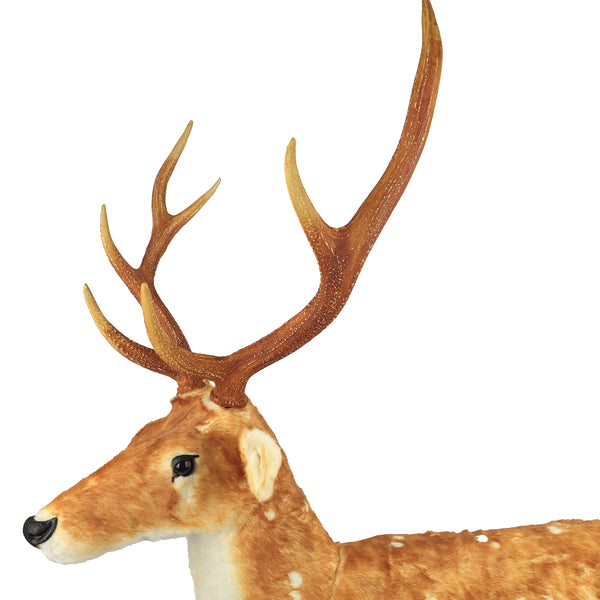 Christmas Dasher Standing Plush Reindeer | 155 x 36 x 195cm, Assorted Colours