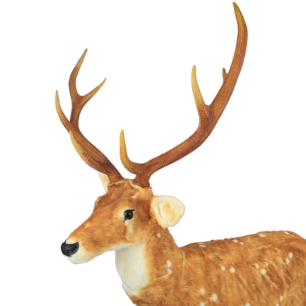 Christmas Dasher Standing Plush Reindeer | 155 x 36 x 195cm, Assorted Colours