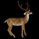 Christmas Blitzen Reindeer Figure | 116 x 30 x 168cm, Multi-Branch Antlers