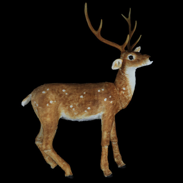 Christmas Blitzen Reindeer Figure | 116 x 30 x 168cm, Multi-Branch Antlers
