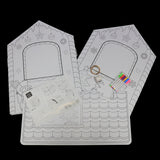 Christmas Colour-In Playhouse Kit | Music and Lighting, 68.5cm, Assorted Designs