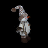Christmas Standing Plush Snowman Figurine | 40cm, Assorted Designs