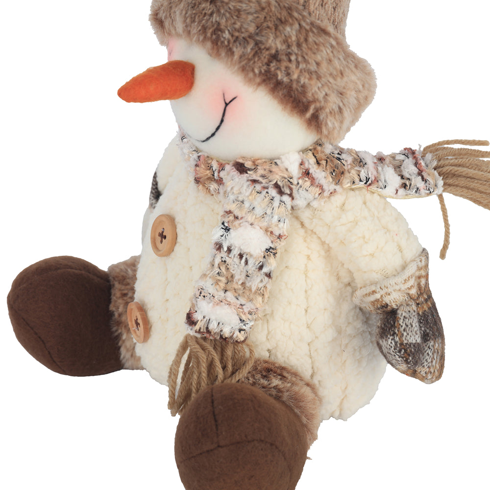 Christmas Shelf Sitter Snowman Decoration | Assorted Designs, 30 cm
