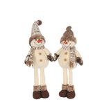 Christmas Standing Snowman Decoration | 55 cm, Plush, Assorted Designs