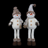 Christmas Standing Snowman Decoration | 55 cm, Plush, Assorted Designs