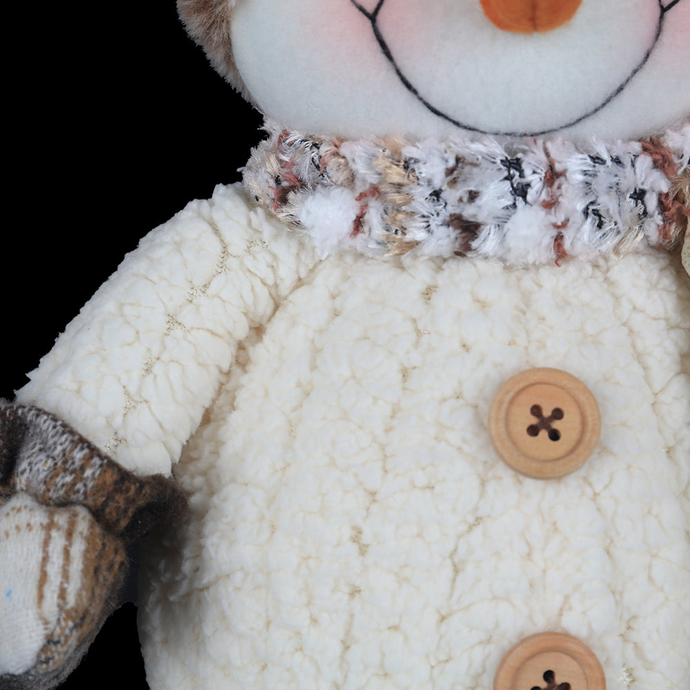 Christmas Standing Snowman Decoration | 55 cm, Plush, Assorted Designs