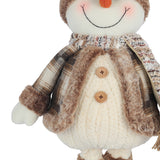 Christmas Snowman Figure with Extendable Legs | 71-96cm, Assorted Designs