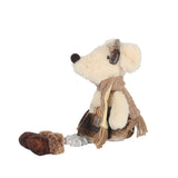 Christmas Sitting Mouse Ornament with Beaded Legs | 38cm, Assorted Designs