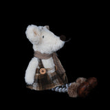 Christmas Sitting Mouse Ornament with Beaded Legs | 38cm, Assorted Designs