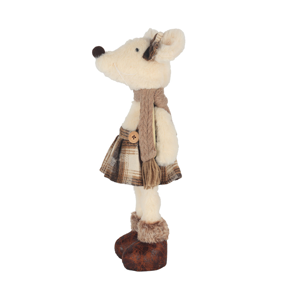 Christmas Standing Plush Mice Figurines | 40 cm, Assorted Designs