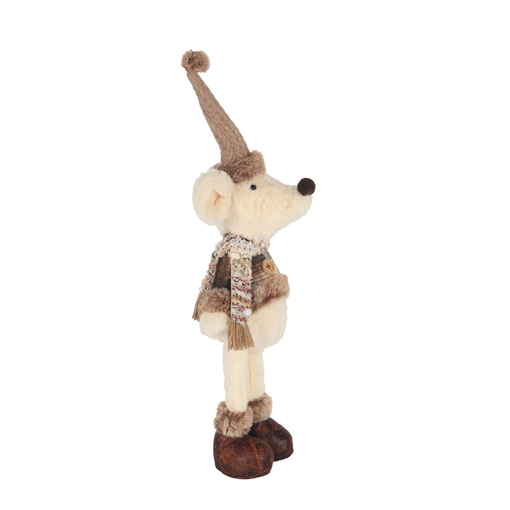 Christmas Standing Plush Mice Figurines | 40 cm, Assorted Designs