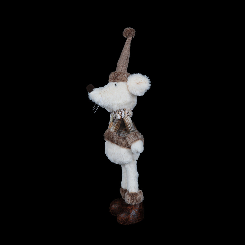 Christmas Standing Plush Mice Figurines | 40 cm, Assorted Designs