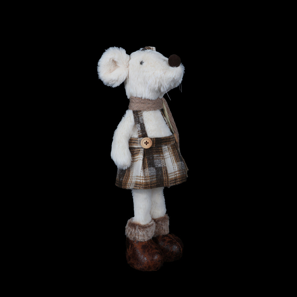 Christmas Standing Plush Mice Figurines | 40 cm, Assorted Designs