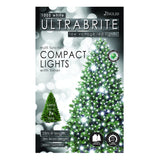 Christmas Ultra Bright Cool White LED String Lights | 1000 LEDs, Twisted Cord