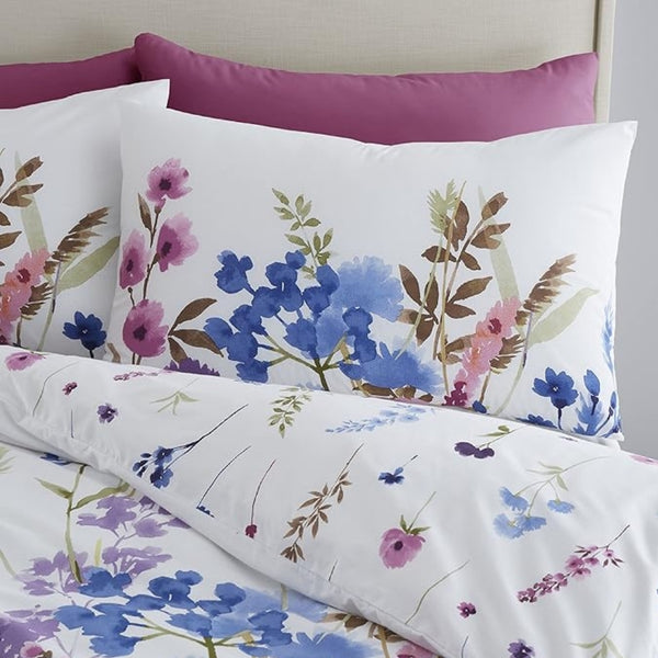 Catherine Lansfield Countryside Floral Reversible  Quilt Set | Double