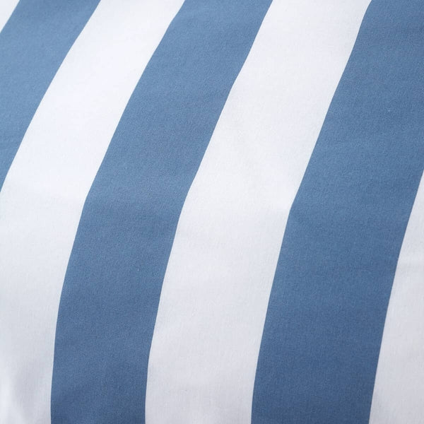 Catherine Lansfield Cove Stripe Blue Reversible Quilt Set  | King
