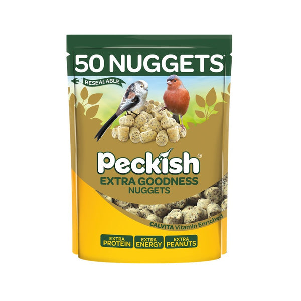 Peckish Extra Goodness Wild Bird Nuggets | 1kg, With Peanuts
