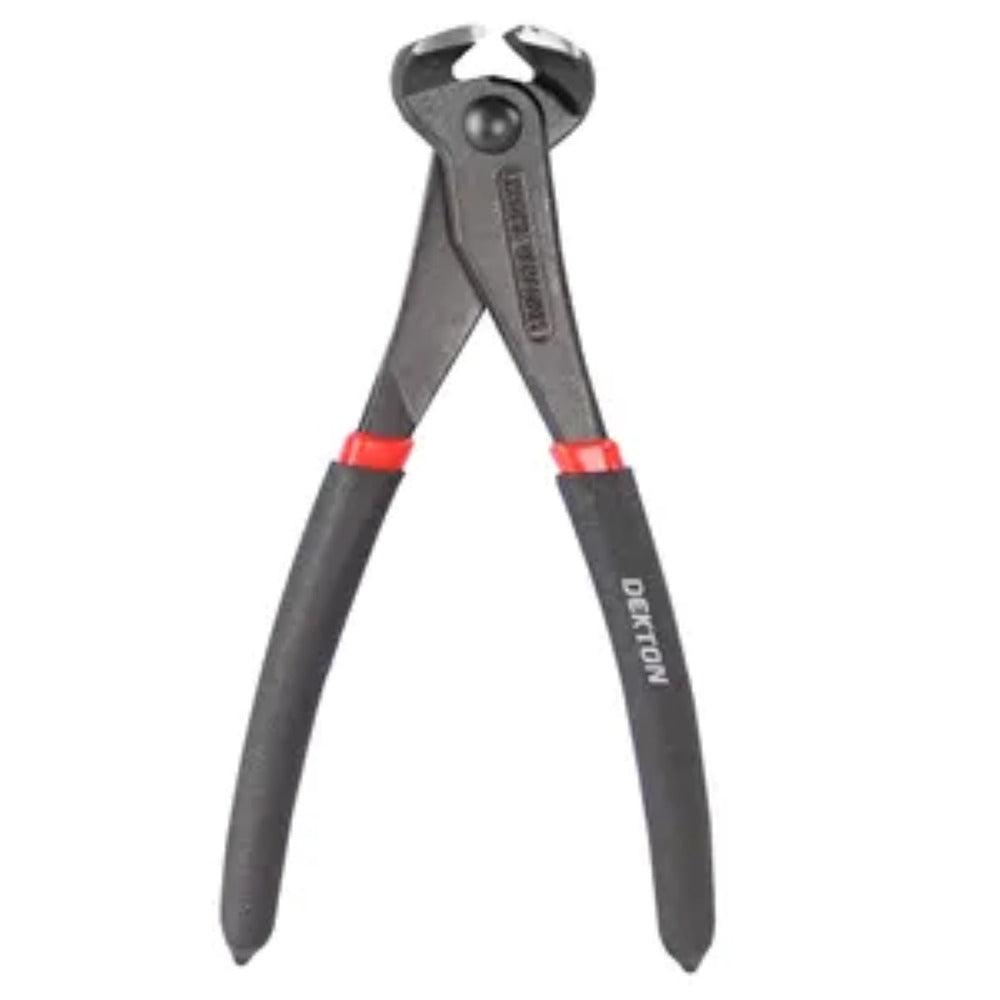 Dekton Pro Cutting Pliers 8'' | Hardened Steel, Non-Slip Grip