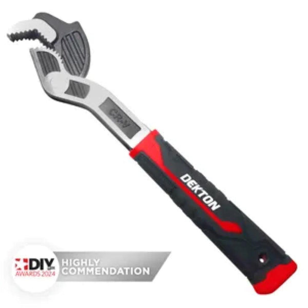 Dekton High-Quality Steel Self Locking Wrench | 10"
